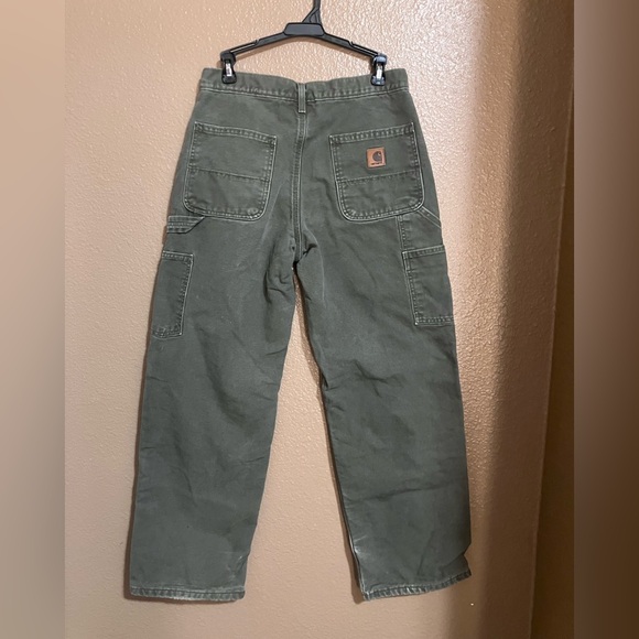 Carhartt Green Cargo Pants - Picture 1 of 9